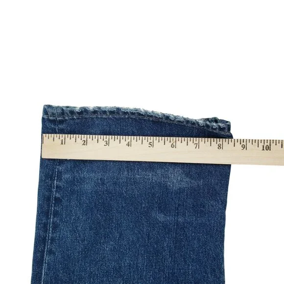 Polo Ralph Lauren Jean Neale Women Size 29 Button Fly Distressed Loose Boyfriend - Picture 14 of 15